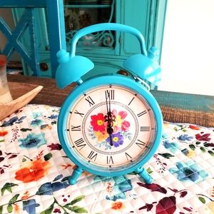 Pioneer Woman - 2021 Spring Collection Teal Clock